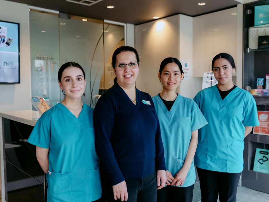 the team at the dental place in reservoir